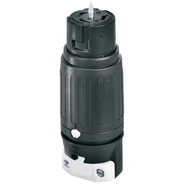 Bryant Locking Device, Female, 50A 3-Phase Delta 250V AC, 3-Pole 4-Wire Grounding, Non-NEMA, Screw Terminal CS8364